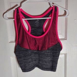 *$5 SALE* Black and Pink Activewear Crop Top